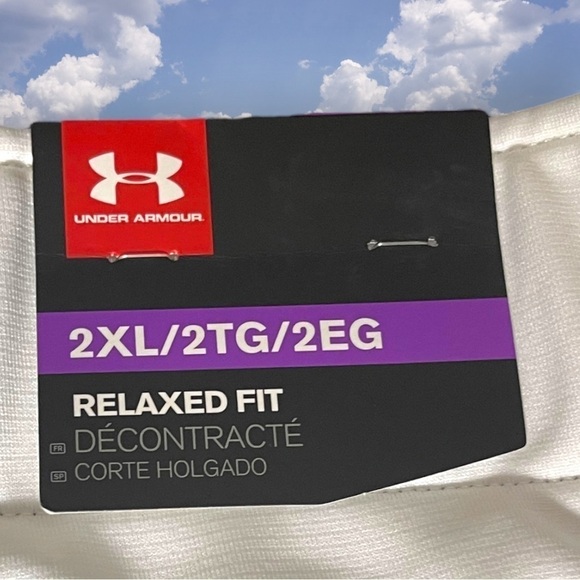 UNDER Armour New with Tags Lead Off White Relaxed Baseball Pants Size 2XL - Picture 14 of 14